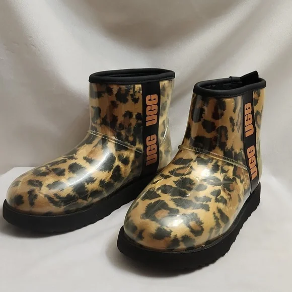 UGG Classic Clear Mini Panther Boots (W Size 7) - Picture 4 of 14